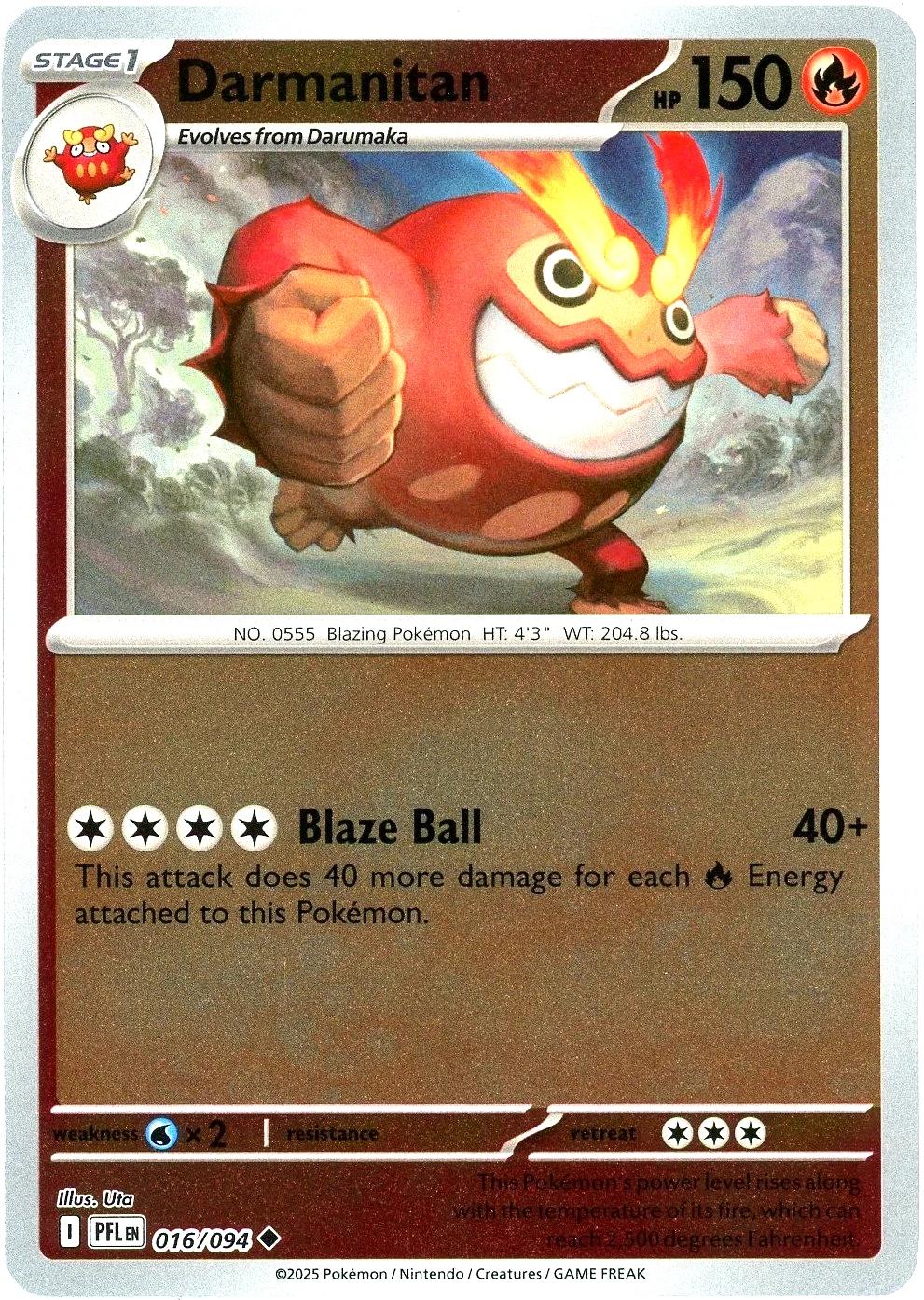 Darmanitan [Reverse Holo]